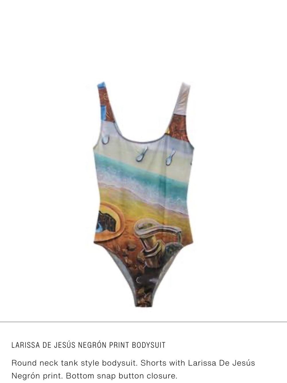 Zara limited edition body suit